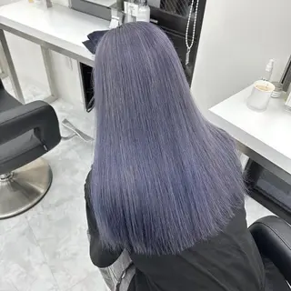カラー ヘアアレンジ ロング 🫧柔らか透明感🫧 大人っぽヘア🛁🫧のヘアスタイル