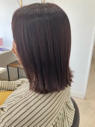 ショート カラー 韓国風⭐️くびれヘア 🍀高津かえでのヘアスタイル