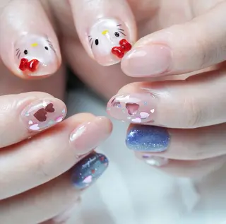 ミディアム Re nail所属・Re nailのネイルデザイン