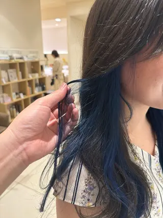 カラー 🎀ハイトーン🎀 🩶艶髪🩶YUNAのヘアスタイル