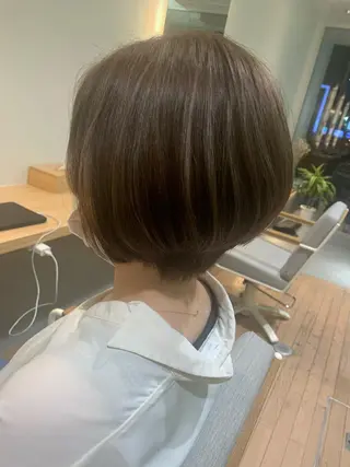 ショート 村松 萌のヘアスタイル