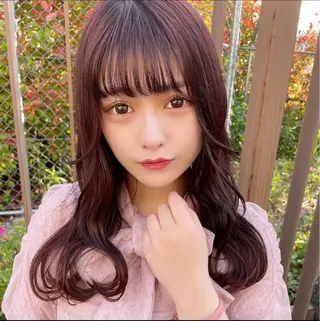 ロング カラー 🎀入谷、鶯谷🎀 ULTOWAババのヘアスタイル