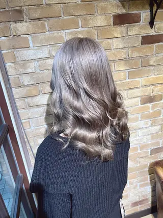 セミロング 🧡ミルクティー/ レイヤー🧡ショウナのヘアスタイル