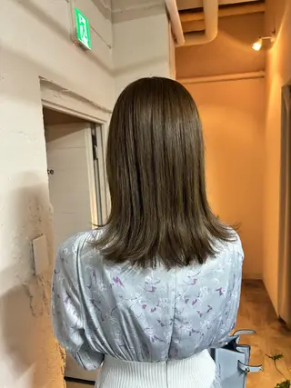 ミディアム カラー 🩵似合わせカット SEIRA🩵のヘアスタイル