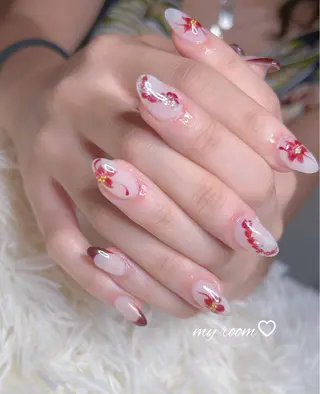 ネイル うるま市サロン Yuko Izawaのネイルデザイン