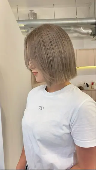 ミディアム 透明感カラー／メンズ 特化kazumaのヘアスタイル