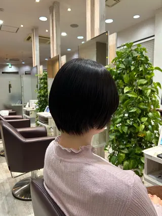 ショート カラー Breath by first 富谷【ブレス バイ ファースト 富谷】所属・田口 舞衣のヘアスタイル