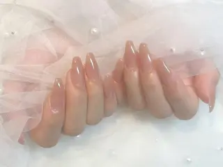 ネイル ♡SNSで大バズり♡ コリアン羽エクステ◎のヘアスタイル