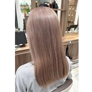 セミロング カラー ラフィス池袋所属・✨本格的韓国スタイル 特化✨ﾊﾙｶ✨️のヘアスタイル