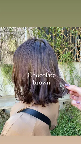 ミディアム カラー パーマ 小顔ショート✁ ⁂Yukari⁂のヘアスタイル