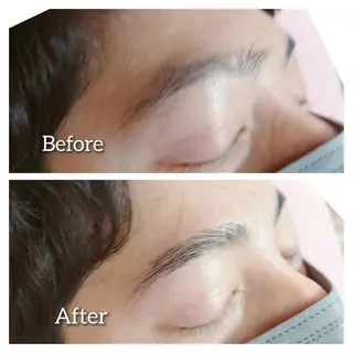 アイブロウ メンズ Beauty Salon Luana所属・Luanaまつパ脱毛 ハーブピーリング眉毛のマツエク・マツパデザイン