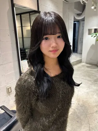 ロング カラーモデル募集/ ゆな🎀のヘアスタイル