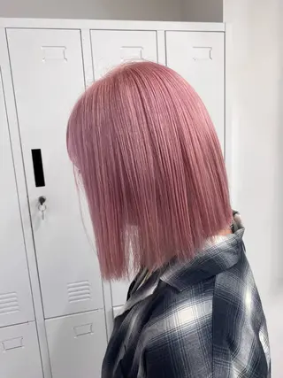 ミディアム カラー PELEshibuya所属・カットモデル様無料 💎saaya💎のヘアスタイル