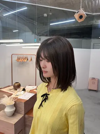 ミディアム anri/梅田/ 透明感カラーのヘアスタイル