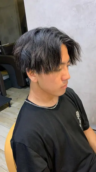 ショート カラー パーマ メンズ メンズ指名NO.1/ マッシュ/パーマのヘアスタイル