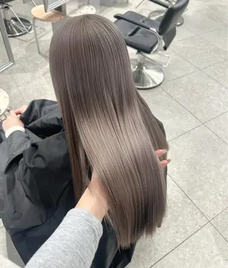 ロング カラー PELE ハイトーン 児玉大翔のヘアスタイル