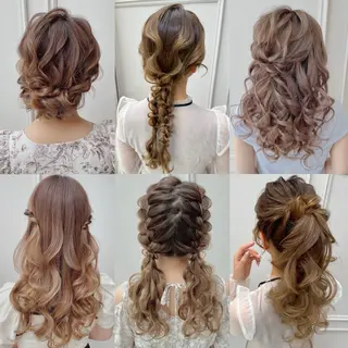 ヘアアレンジ 浅草ヘアセットサロン 🫧 Villageのヘアスタイル