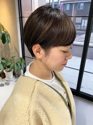 ショート yuga/ パーマのヘアスタイル