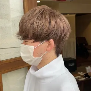 ショート カラー メンズ 渡邉 聖希のヘアスタイル