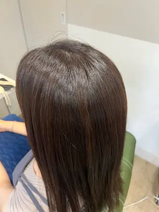 ミディアム カラー 小鴨 美佳のヘアスタイル