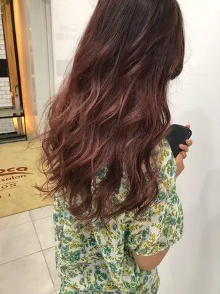 ロング Rubik's江坂 ルービックえさかのヘアスタイル