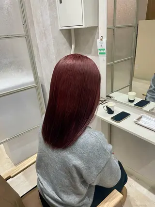 セミロング カラー 透明感🫧ナチュラル 🍀りんたろうのヘアスタイル