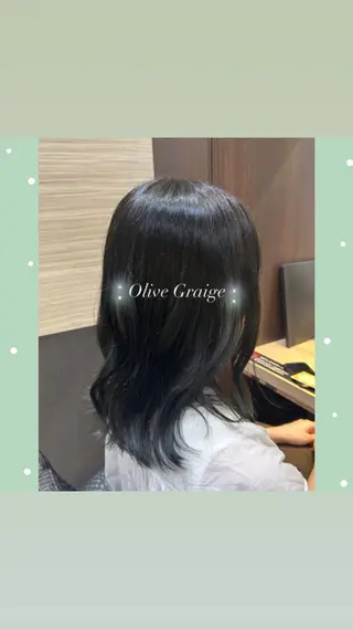 セミロング ⭐️似合わせアップ ⭐️並木奏絵のヘアスタイル