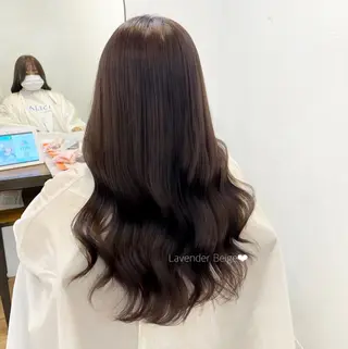 ロング カラー 🥣 hashi 🛋️のヘアスタイル