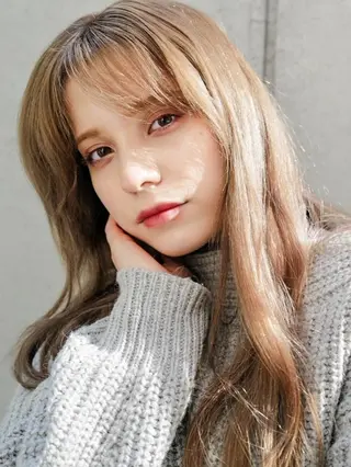 ロング カラー ヘアアレンジ cecil hair 難波店所属・髪質改善透明感カラー /SHOGO☀️のヘアスタイル