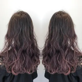 ロング カラー mako🌷ミニモ 限定クーポン多数🆕のヘアスタイル