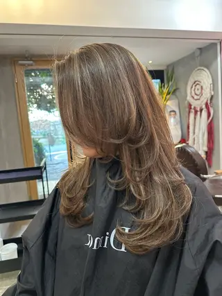 ロング Dimo＆所属・レイヤーカット 🐶ダイスケ🐶のヘアスタイル
