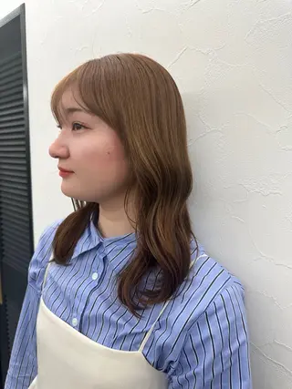 ロング カラー 髪質改善/レイヤー/ 艶髪🎀ayaneのヘアスタイル