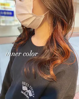 セミロング カラー 高橋胡桃🪽 ディレクターのヘアスタイル