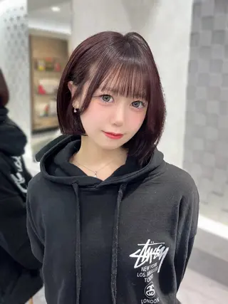 セミロング GEM lit Renaのヘアスタイル