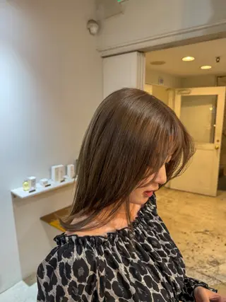 ミディアム カラー La.LAUREN所属・透明感カラー/ TETSUのヘアスタイル