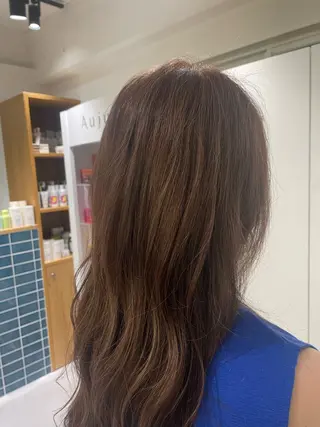 ロング カラー モデル募集中🍤 清水 美陽のヘアスタイル
