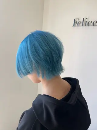 ショート カラー Felice Erikaのヘアスタイル