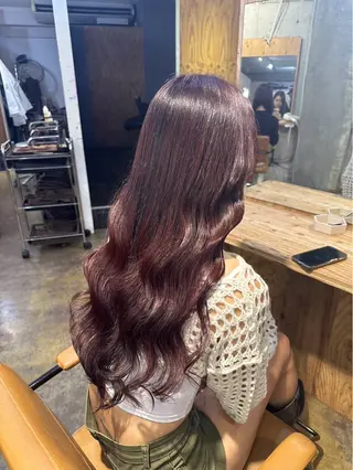 ロング オオニシ オト☁️のヘアスタイル