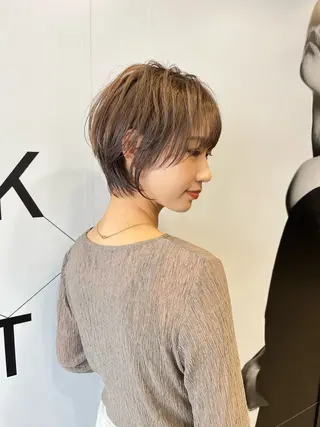 ショート ショート特化 阿部聖のヘアスタイル