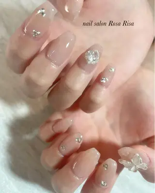 ミディアム ネイル ネイルスタジオ シェイクユアハンズのネイルデザイン