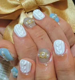 ネイル まつエク キッズ カラー ショート ミディアム セミロング ロング プライベートサロン HA♥NAのマツエク・マツパデザイン