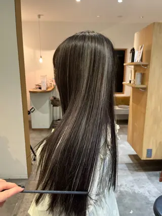ロング カラー カラー🫧/鎌倉 縮毛矯正/edA大空のヘアスタイル