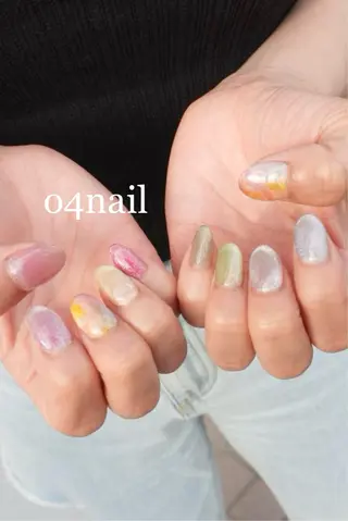ネイル my place+s所属・o4nail___ ARISAのネイルデザイン