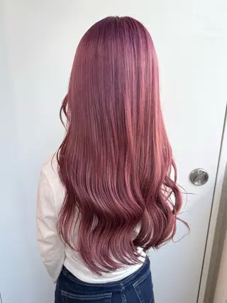 ロング カラー 縮毛矯正/艶髪カラー /パーマ/ひふみ🌱のヘアスタイル