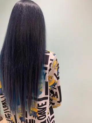 セミロング カラー 髪質改善&Spa fee by carrefour 大橋店[フィー・バイ・カルフール大橋]所属・stylist Yukieのヘアスタイル