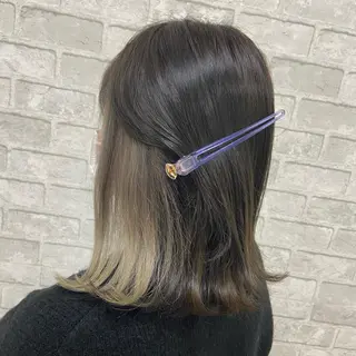 ミディアム 髪質改善 カラー専門店のヘアスタイル