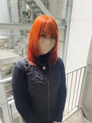 ミディアム カラー ミユル/ 盛れるエクステ🎀✨のヘアスタイル