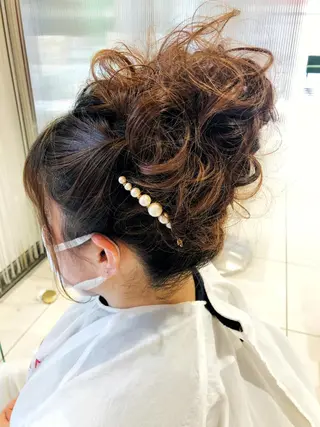 ヘアアレンジ HAIR&MAKE EARTH湘南台所属・三谷 朋世のヘアスタイル