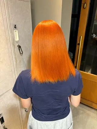 ミディアム カラー BEL髪質改善&カラ ー🩵元町KAZUAのヘアスタイル