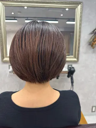 ショート カラー Lien 深井店のヘアスタイル